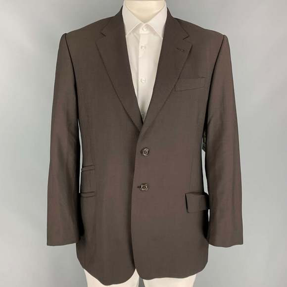 PAUL SMITH Other - PAUL SMITH Brown Wool  Mohair Single Breasted Sport Coat
